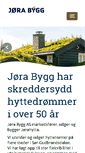 Mobile Screenshot of jora-bygg.no